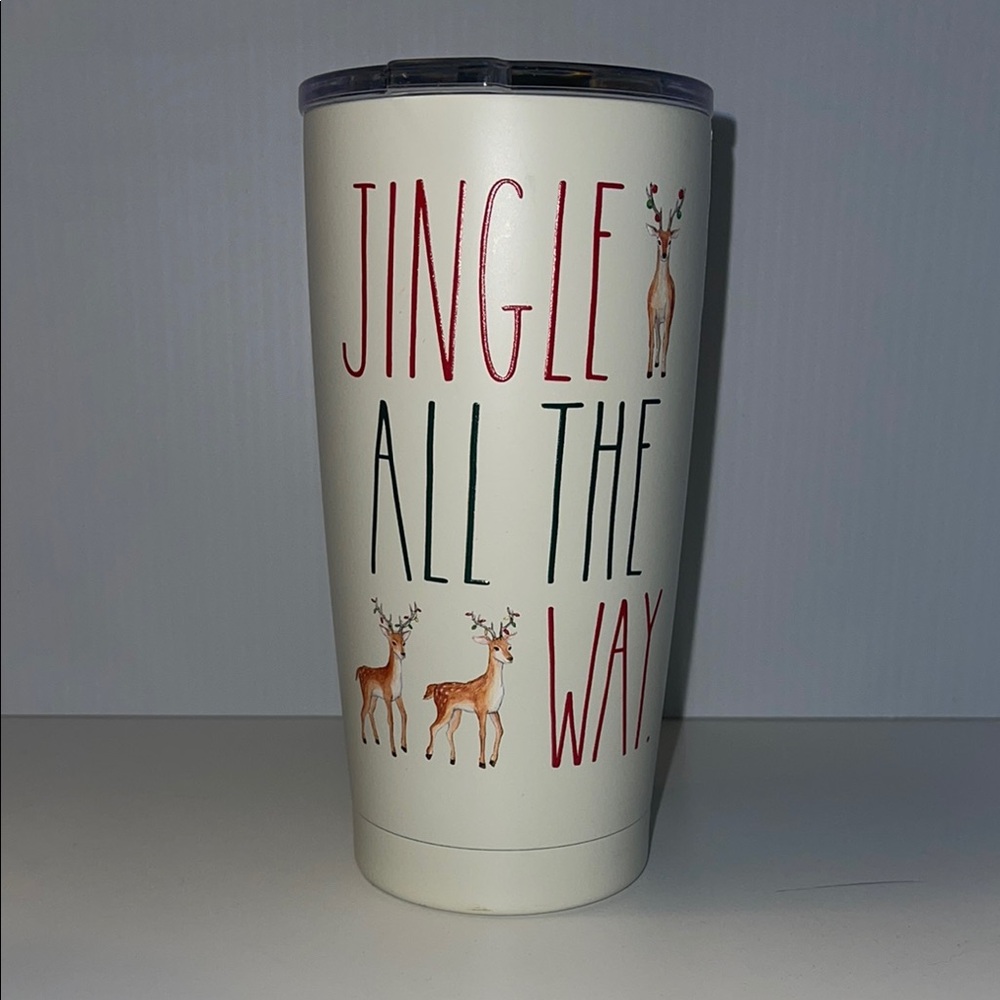 Jingle All The Way Tumbler by Rae Dunn